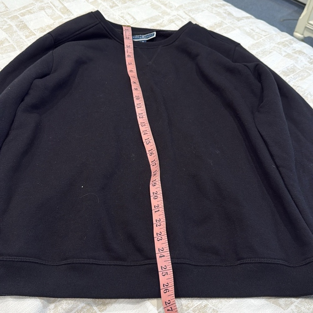 Karen Scott Sport Essential Black Sweatshirt Size 1x no longer made discontinued - Picture 16 of 17